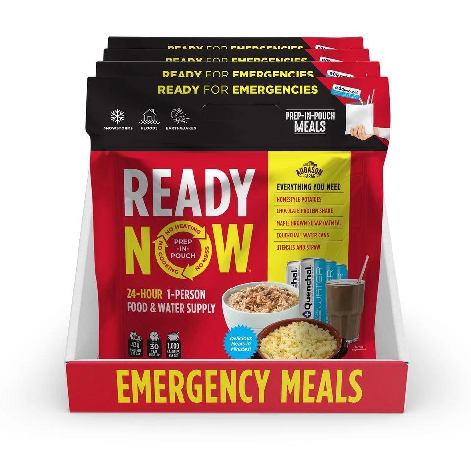 AUGASON FARMS READY NOW 24-Hour 1-Person Food & Water Supply (Homestyle) Food & Food Storage 4 AUGASON FARMS READY NOW 24-Hour 1-Person Food & Water Supply (Homestyle) Food & Food Storage
