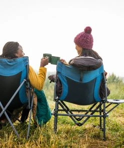 EUREKA DIRECTOR CHAIR WITH SIDE TABLE Camping & Hunting