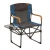 EUREKA DIRECTOR CHAIR WITH SIDE TABLE Camping & Hunting