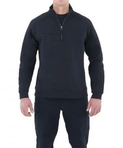 FIRST TACTICAL MEN'S COTTON JOB SHIRT QUARTER ZIP