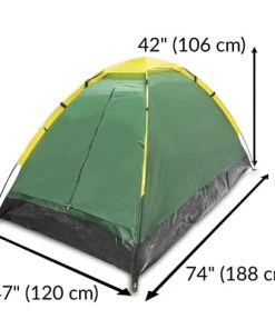 Emergency Zone ULTRALIGHT 2 PERSON COMPACT DOME TENT Camping & Hunting