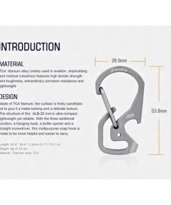 Fenix ALB-20 Titanium Clip