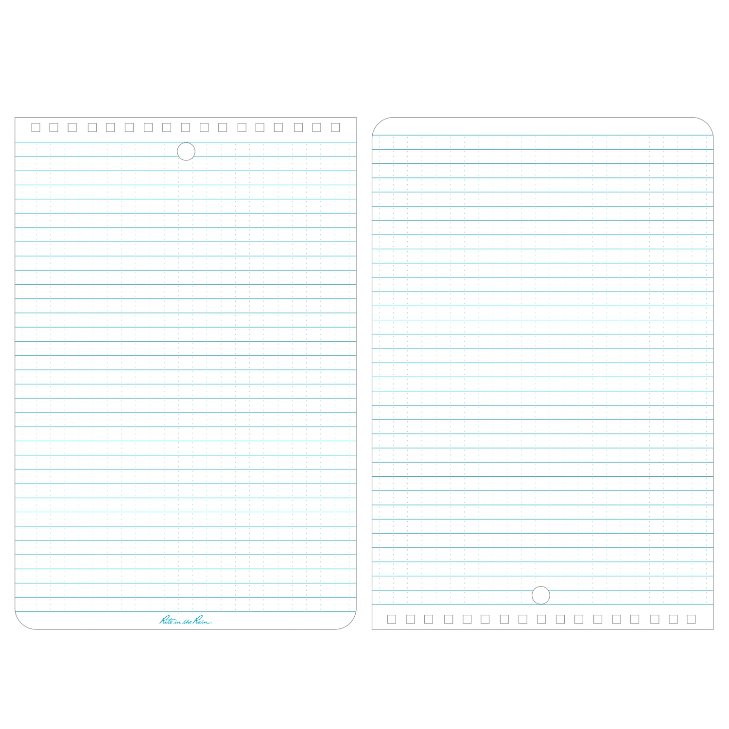 Rite In The Rain Weatherproof 6 In. X 9 In. Top Spiral Notebook Waterproof Notebooks 2 Rite In The Rain Weatherproof 6 In. X 9 In. Top Spiral Notebook Waterproof Notebooks