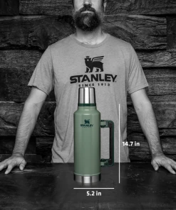 STANLEY CLASSIC LEGENDARY VACUUM INSULATED BOTTLE 2 QT 13 STANLEY CLASSIC LEGENDARY VACUUM INSULATED BOTTLE 2 QT