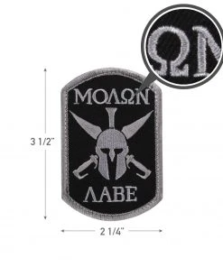 Rothco Molon Labe Spartan Morale Patch 7 Rothco Molon Labe Spartan Morale Patch