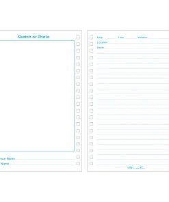 Waterproof Notebooks Rite In The Rain Weatherproof Spiral Birders Journal 4.625 In. X 7 In.