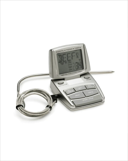 Bradley Smoker Digital Thermometer With Probe, Battery Powered With Magnets Bradley Accessories 2 Bradley Smoker Digital Thermometer With Probe, Battery Powered With Magnets Bradley Accessories