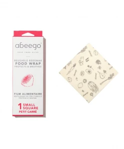 Abeego Reusable Beeswax Food Wraps - Square Food & Food Storage