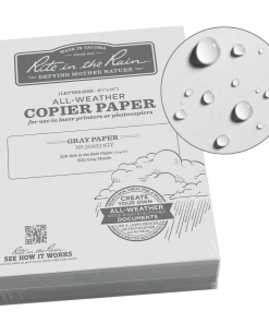 Rite In The Rain Weatherproof Bulk Copier Paper 8.5 In. X 11 In. 500 Sheets - 20#