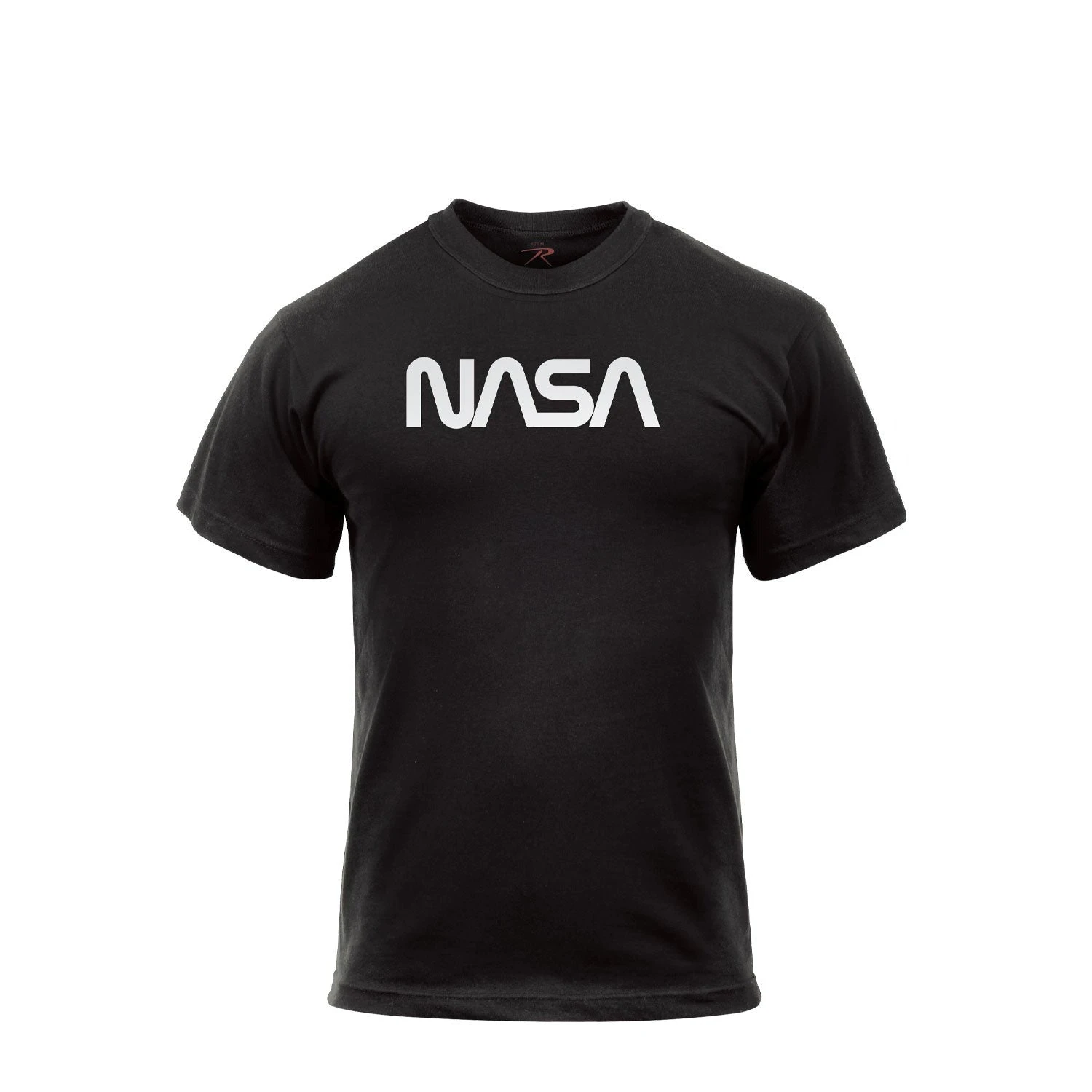 Rothco Authentic NASA Worm Logo T-Shirt - Black 1 Rothco Authentic NASA Worm Logo T-Shirt - Black