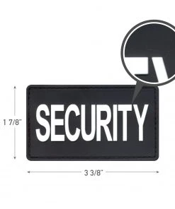 Rothco PVC Security Patch W/Hook Back