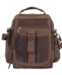 Rothco Canvas & Leather Travel Shoulder Bag