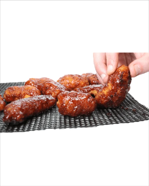 Bradley Smoker Non-Stick Silicon Mat, Magic Mats, 4 Pack, Black 2 Bradley Smoker Non-Stick Silicon Mat, Magic Mats, 4 Pack, Black