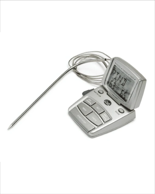 Bradley Smoker Digital Thermometer With Probe, Battery Powered With Magnets Bradley Accessories 3 Bradley Smoker Digital Thermometer With Probe, Battery Powered With Magnets Bradley Accessories