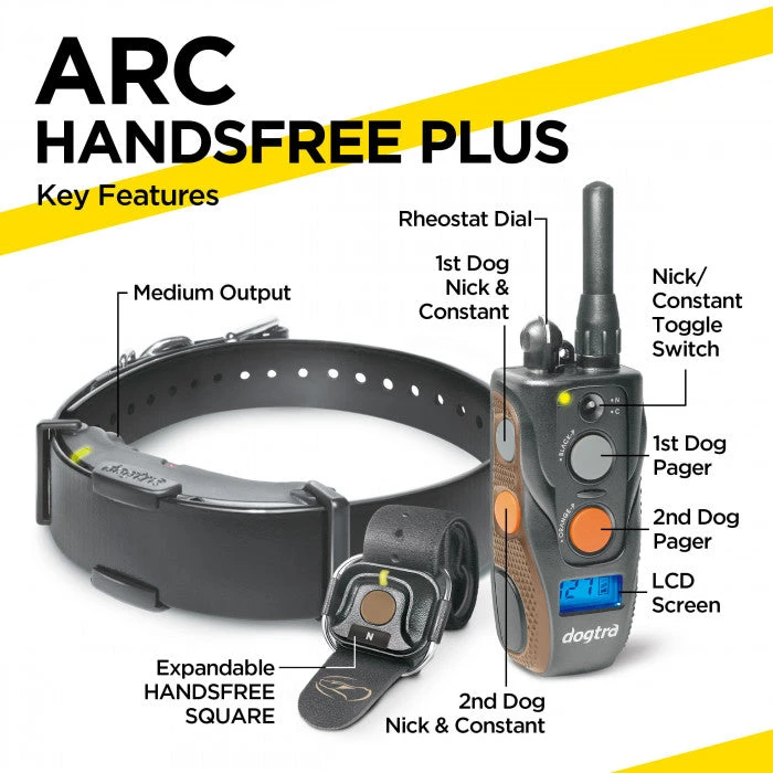 DOGTRA ARC HANDSFREE PLUS TRAINING SYSTEM 2 DOGTRA ARC HANDSFREE PLUS TRAINING SYSTEM