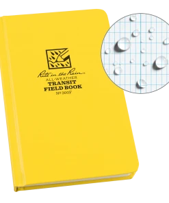 Rite In The Rain Weatherproof Hard Cover Notebook, 4.75 In. X 7.5 In. Transit Pattern Waterproof Notebooks