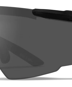 WILEY X SABER ADVANCED SUNGLASSES 3 Lens Pack ~ Smoke Grey- Clear- Light Rust With Matte Black Frame