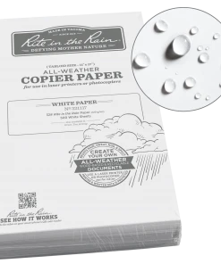 Rite In The Rain Weatherproof Laser Printer Paper 500 Sheets - 32# Waterproof Notebooks