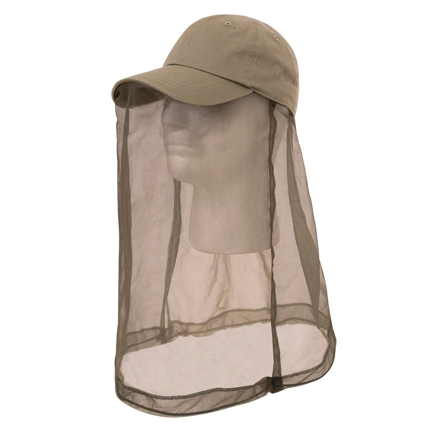 Rothco Operator Cap With Mosquito Net - One Size 2 Rothco Operator Cap With Mosquito Net - One Size