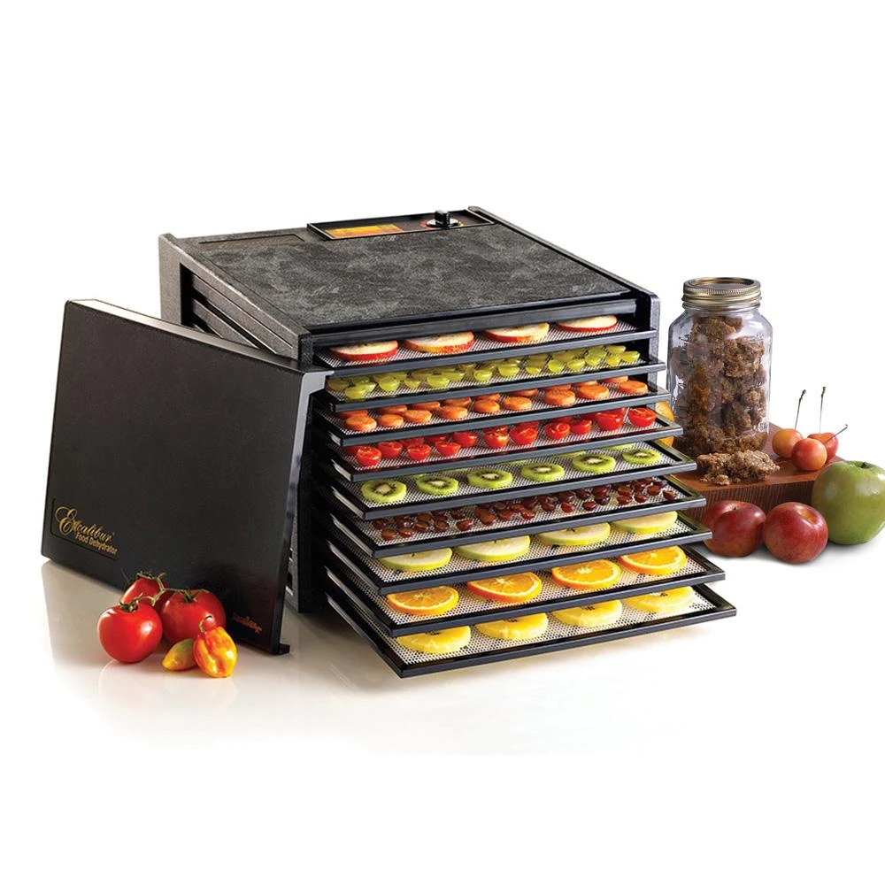 Appliances Excalibur 9-tray Dehydrator - No Timer 7 Appliances Excalibur 9-tray Dehydrator - No Timer