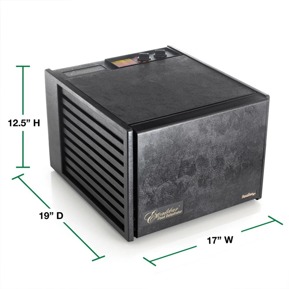 Excalibur 9-tray Dehydrator - 26hr Timer - Solid Door Appliances 10 Excalibur 9-tray Dehydrator - 26hr Timer - Solid Door Appliances