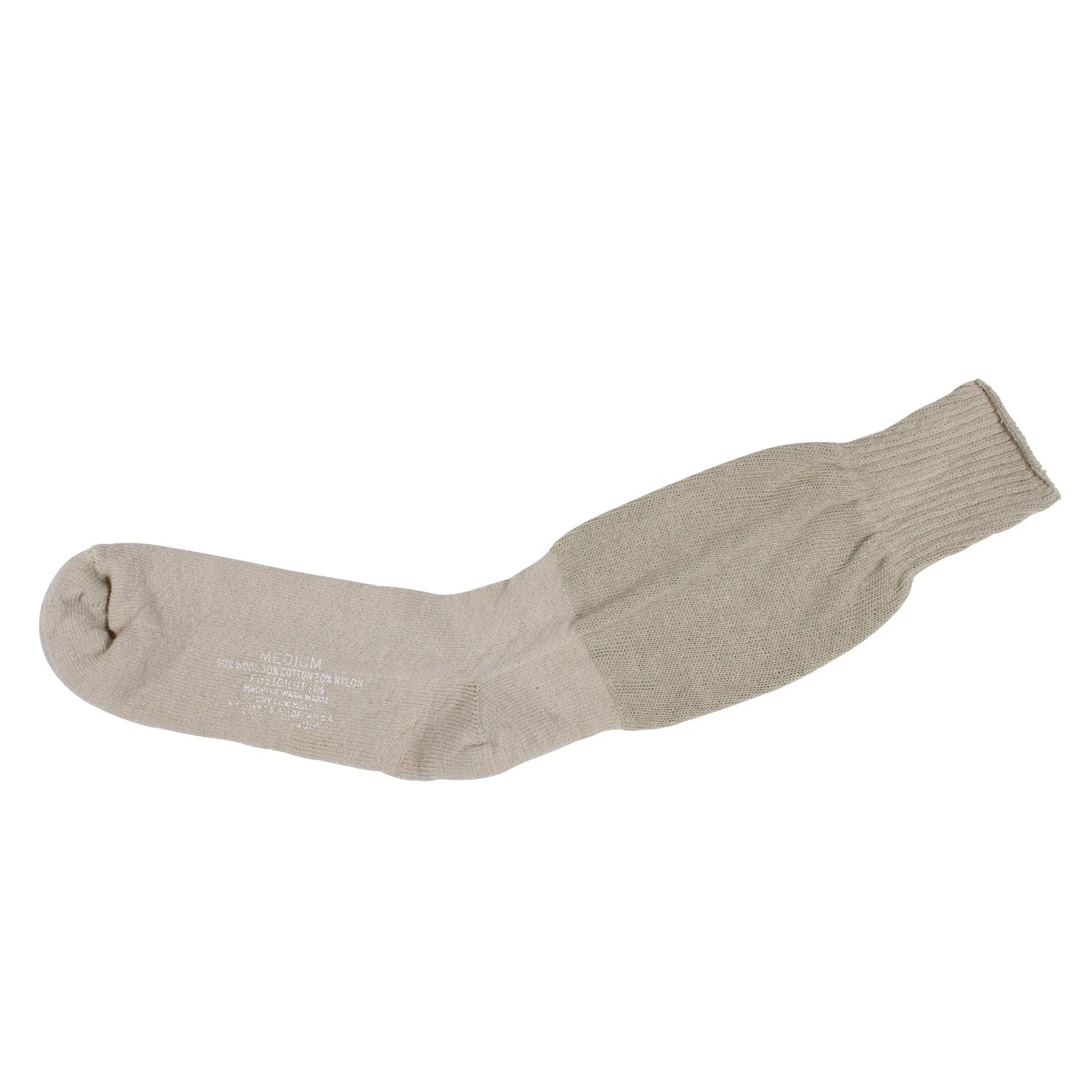 Rothco G.I. Type Cushion Sole Socks - Khaki 2 Rothco G.I. Type Cushion Sole Socks - Khaki
