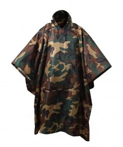 Ponchos Rothco GI Type Military Rip-Stop Poncho