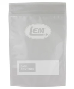 LEM ZIPPER TOP VACUUM BAGS - 11 Inch X 16 Inch GALLON SIZE Food & Food Storage