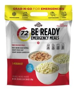 AUGASON FARMS 72-Hour 1-Person BE READY Emergency Meals (26 Servings)