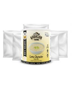 Food & Food Storage Augason Farms Corn Chowder Soup Super Can