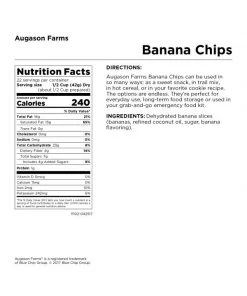 Augason Farms Banana Chips
