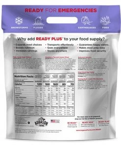 AUGASON FARMS READY PLUS Breakfast Emergency Food Supply