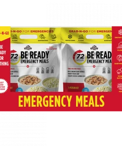 AUGASON FARMS 72-Hour 1-Person BE READY Emergency Meals (26 Servings)
