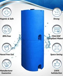Sure Water 160 Gallon Stackable Water Storage Tank 6 Sure Water 160 Gallon Stackable Water Storage Tank