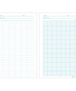 Rite In The Rain Weatherproof Hard Cover Notebook, 4.75 In. X 7.5 In. Geological Pattern Waterproof Notebooks