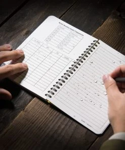 Rite In The Rain Weatherproof Side Spiral Notebook, 4.625 In. X 7 In. CERT Field Operator's Guide FOG Waterproof Notebooks