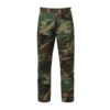 Rothco Rip-Stop BDU Pant - Woodland Camo