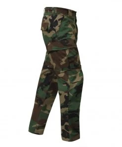 Rothco Rip-Stop BDU Pant - Woodland Camo