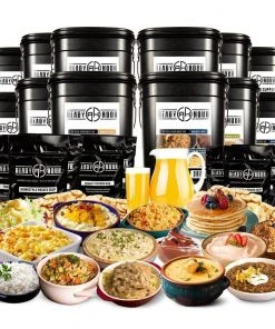 Long Term Food Kits Ready Hour 6 Month Emergency Food Supply