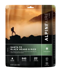 AlpineAire Santa Fe Black Beans & Rice Backpacking Meals