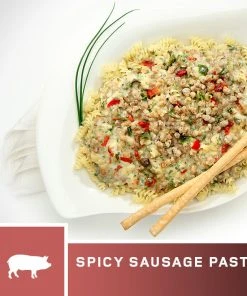 AlpineAire Spicy Sausage Pasta (Pork) Backpacking Meals