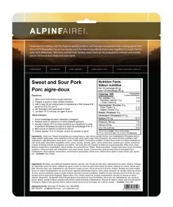 AlpineAire Sweet & Sour Pork