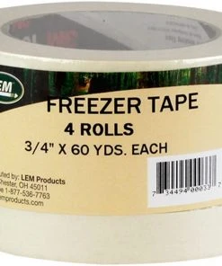 Food & Food Storage LEM 4 Pack Freezer Tape