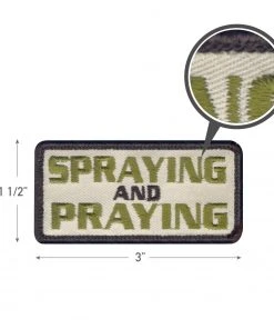 Rothco's Spraying And Praying Morale Patch
