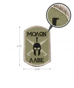 Rothco Molon Labe Spartan Morale Patch 8 Rothco Molon Labe Spartan Morale Patch