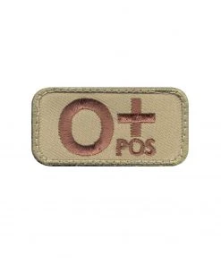 Rothco O Positive Blood Type Morale Patch
