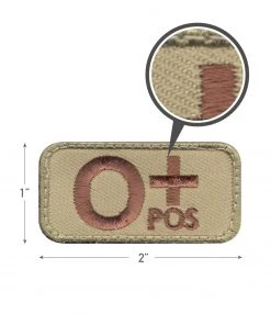 Rothco O Positive Blood Type Morale Patch 3 Rothco O Positive Blood Type Morale Patch