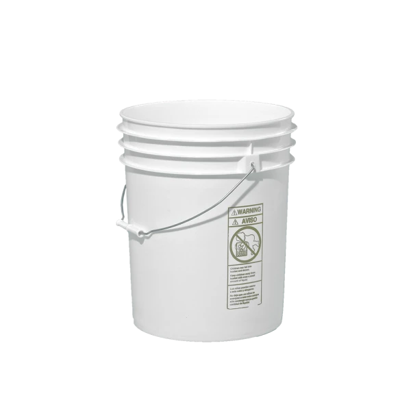 Good2GoCo White Food Grade Bucket - 5 Gallon (Without Lid) Food & Food Storage 1 Good2GoCo White Food Grade Bucket - 5 Gallon (Without Lid) Food & Food Storage