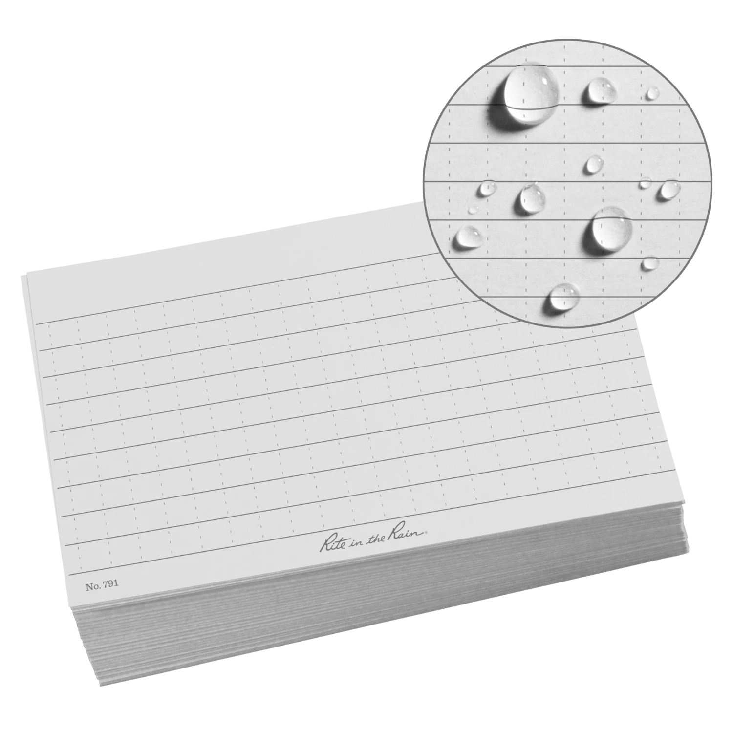 Waterproof Notebooks Rite In The Rain Weatherproof Index Cards, 3" X 5" 1 Waterproof Notebooks Rite In The Rain Weatherproof Index Cards, 3" X 5"