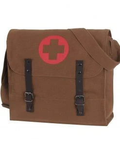 Rothco Vintage Medic Canvas Bag With Cross
